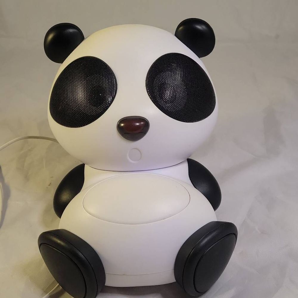 GO Groove Mama Panda Pal‎ Sound Stereo Speaker Battery or Plug-in